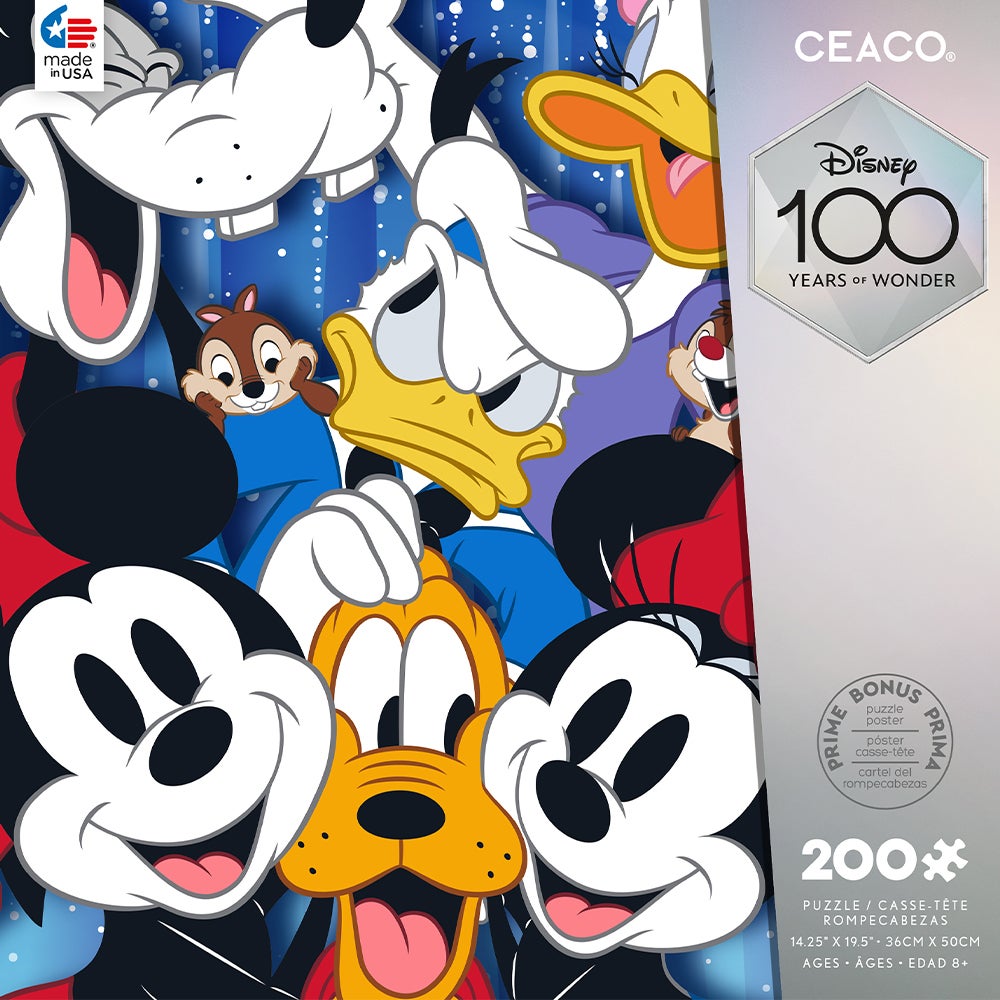 200PC DISNEY FRIENDS ASST (6) BL